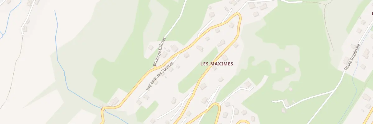 Plan du 5584 Les Maximes à Marthod