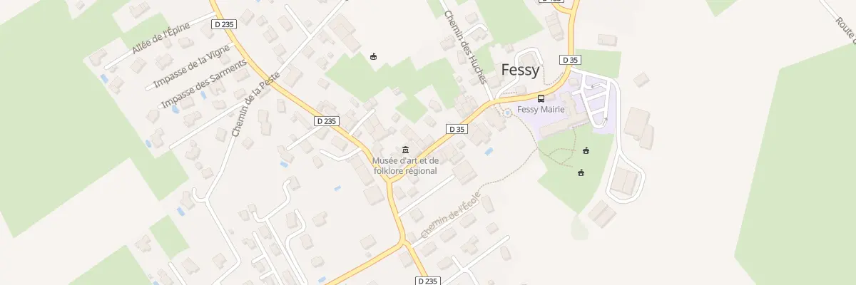 Plan du 73 Rue de l’église à Fessy