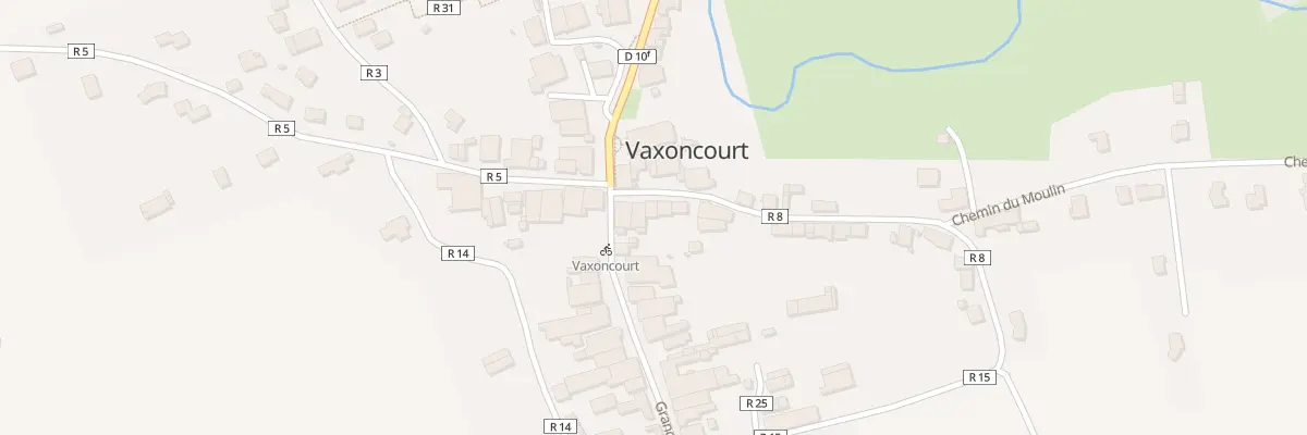 Plan du 28 Rue du Moulin à Vaxoncourt