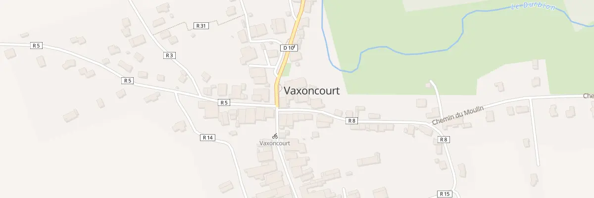 Plan du 25 Rue du Moulin à Vaxoncourt