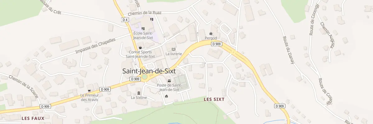 Plan du 35 Che des Sixt à Saint-Jean-de-Sixt