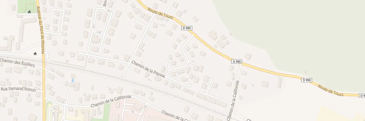 Plan du 1498 Rte de Tours à Albertville