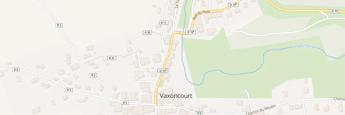 Plan du 66 Rue de la Côte à Vaxoncourt