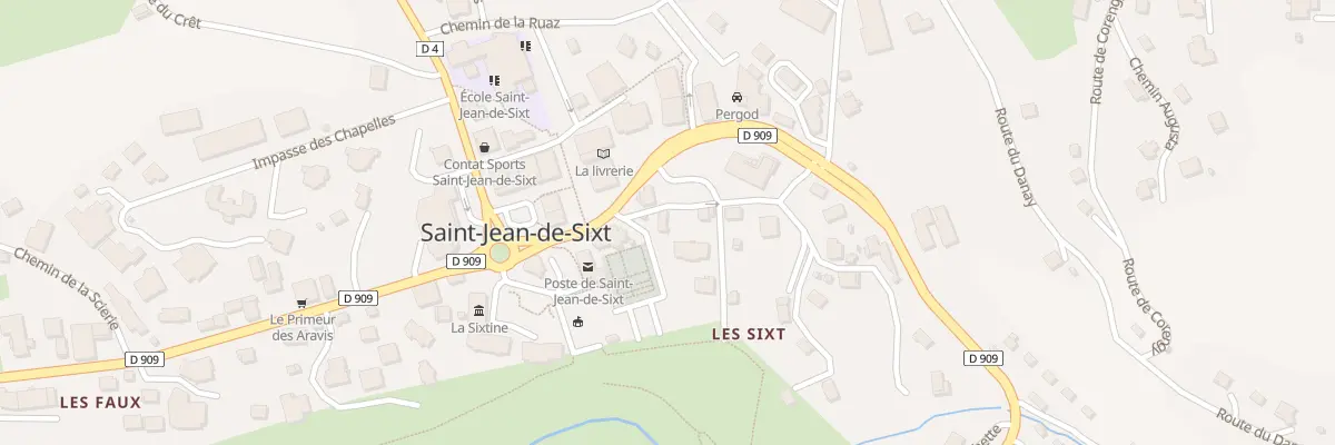 Plan du 46 Che des Sixt à Saint-Jean-de-Sixt