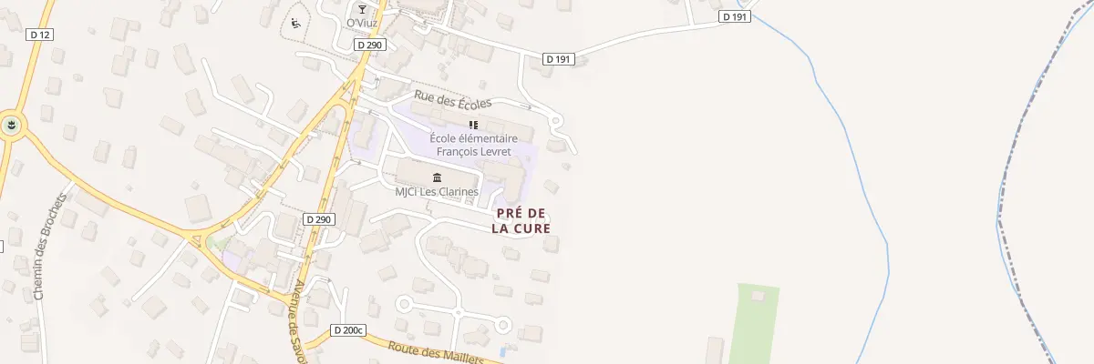 Plan du 255 Clos le panorama à Viuz-en-Sallaz
