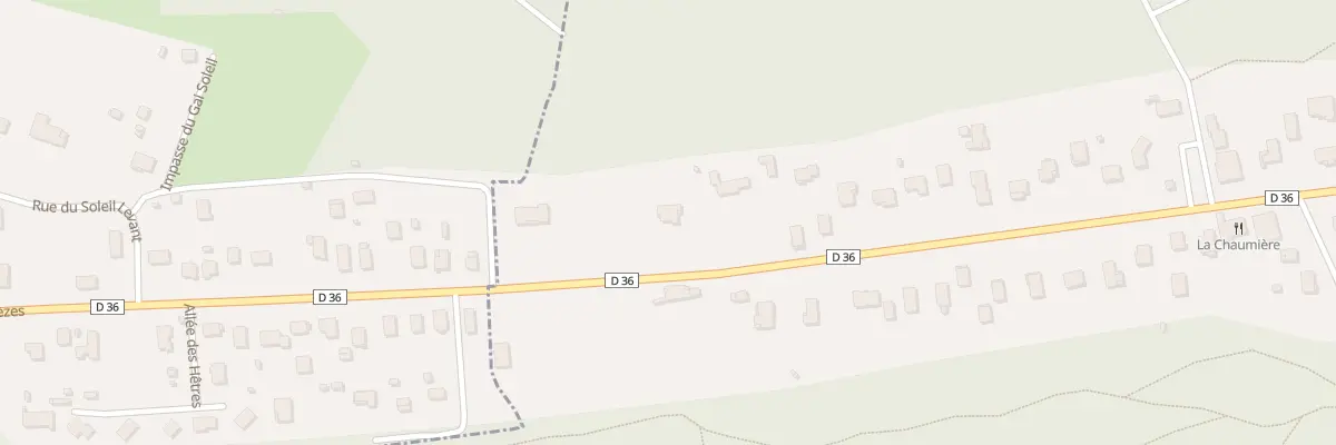 Plan du 136 Rue des Forges à Chantraine