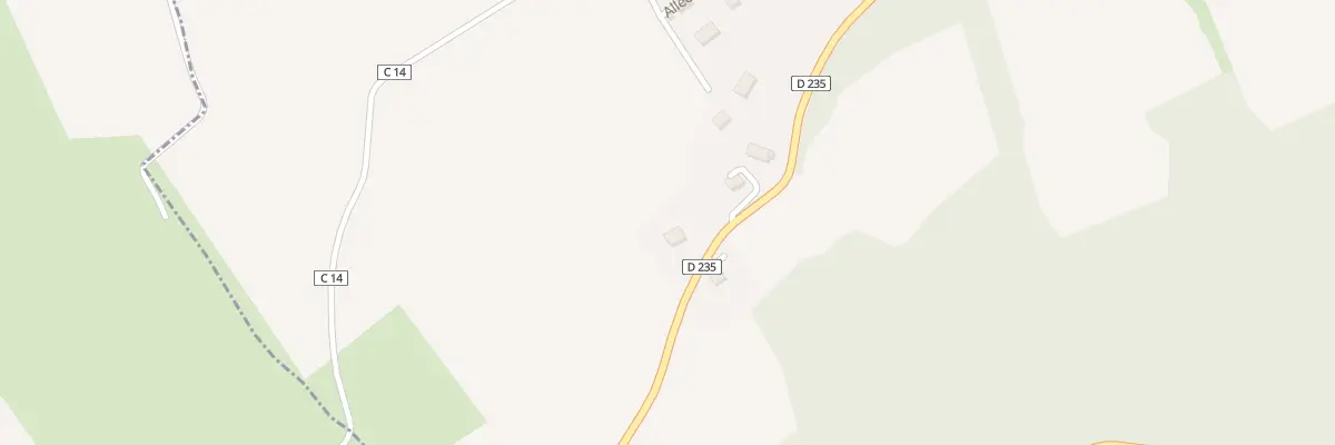 Plan du 290 Rte de la Seyne à Fessy