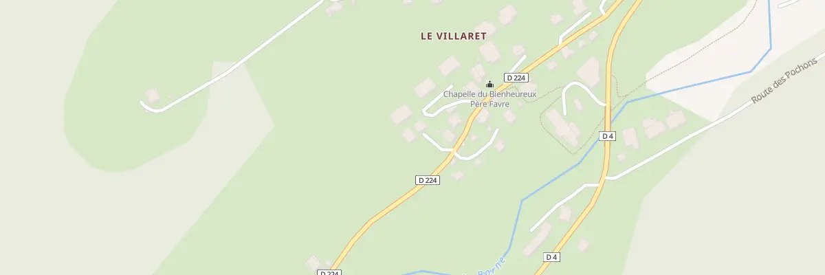 Plan du 376 Rte Saint-Pierre Favre à Saint-Jean-de-Sixt