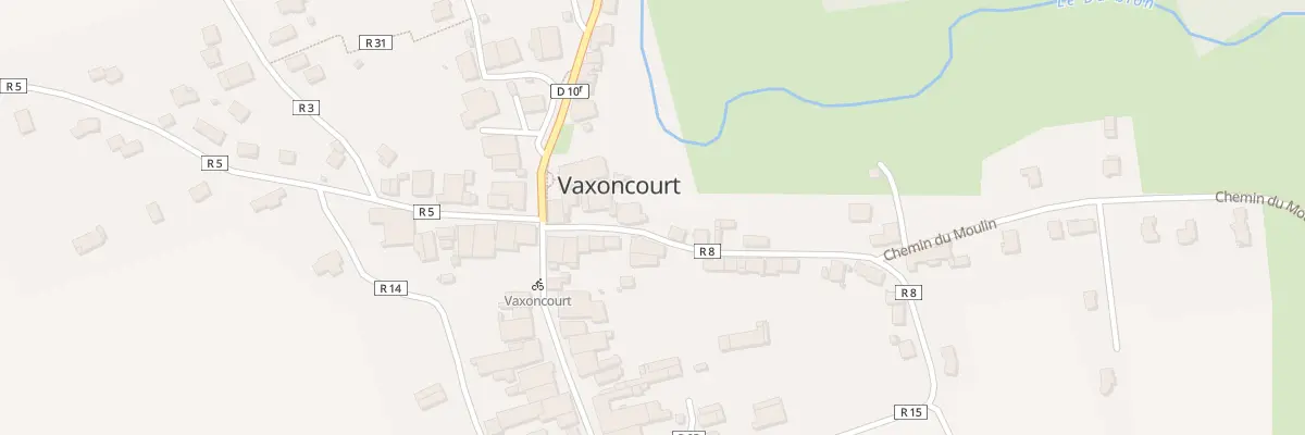 Plan du 59 Rue du Moulin à Vaxoncourt