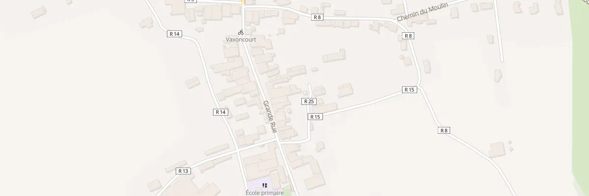 Plan du 161 Gr Grande Rue à Vaxoncourt