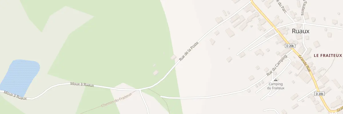 Plan du 260 Rue de la Poste à Plombières-les-Bains