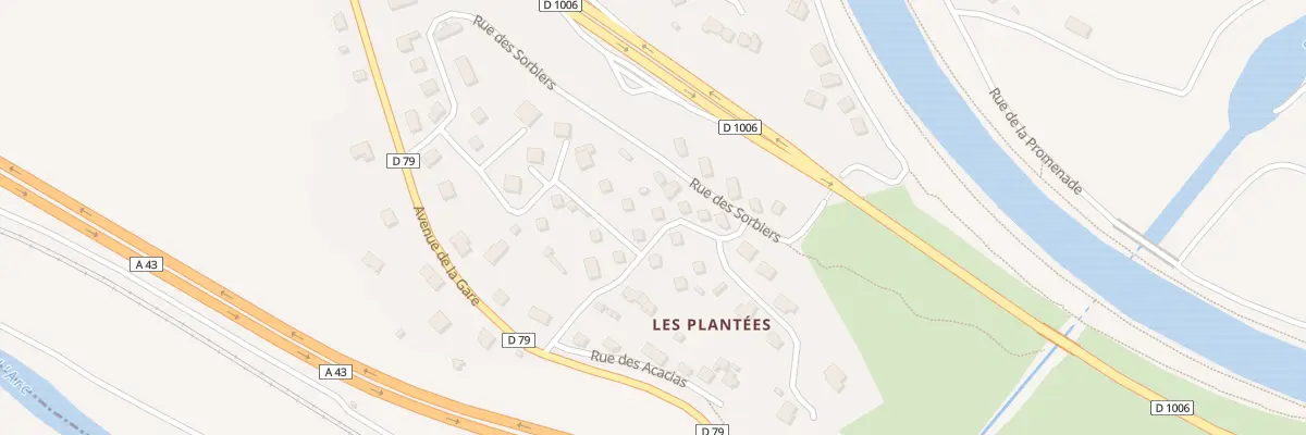 Plan du 141 Rue Miguet Perron à Saint-Julien-Mont-Denis
