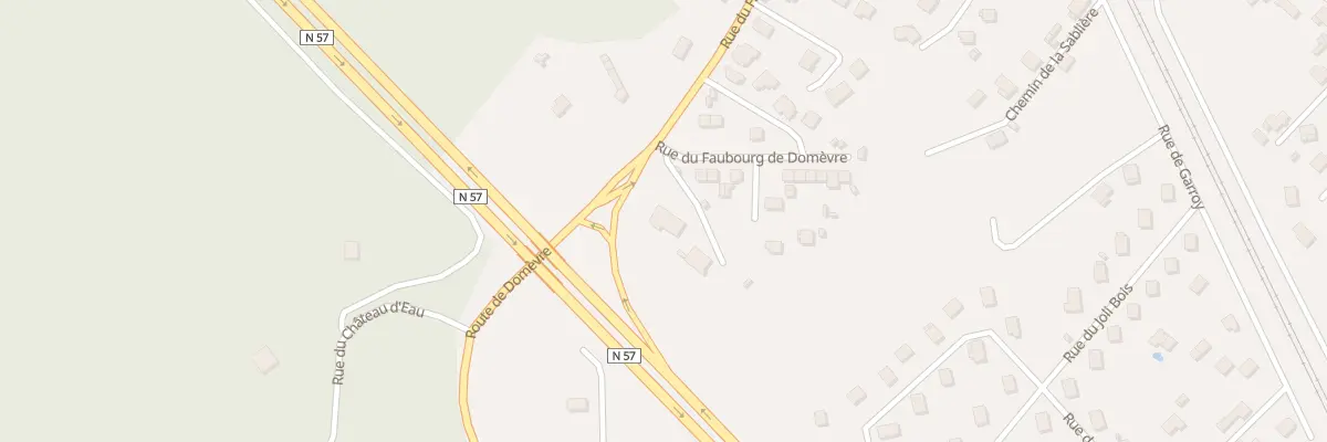Plan du 53 Fg de Domèvre à Thaon-les-Vosges