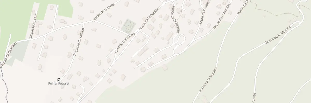 Plan du 150 Rte de la Montée à Venthon