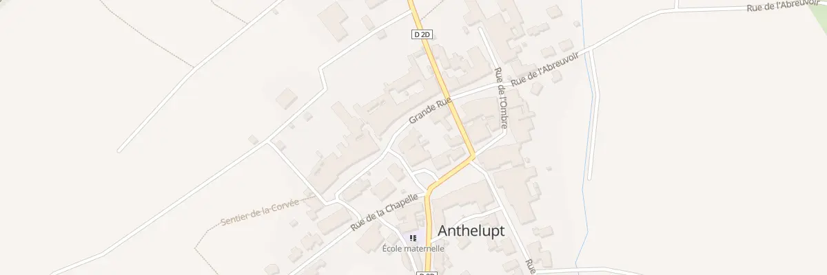 Plan du 17 Rue Grande Rue à Anthelupt