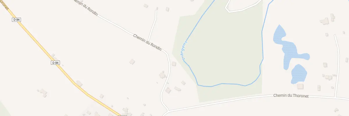 Plan du 104 Che du Rondin à Vidauban