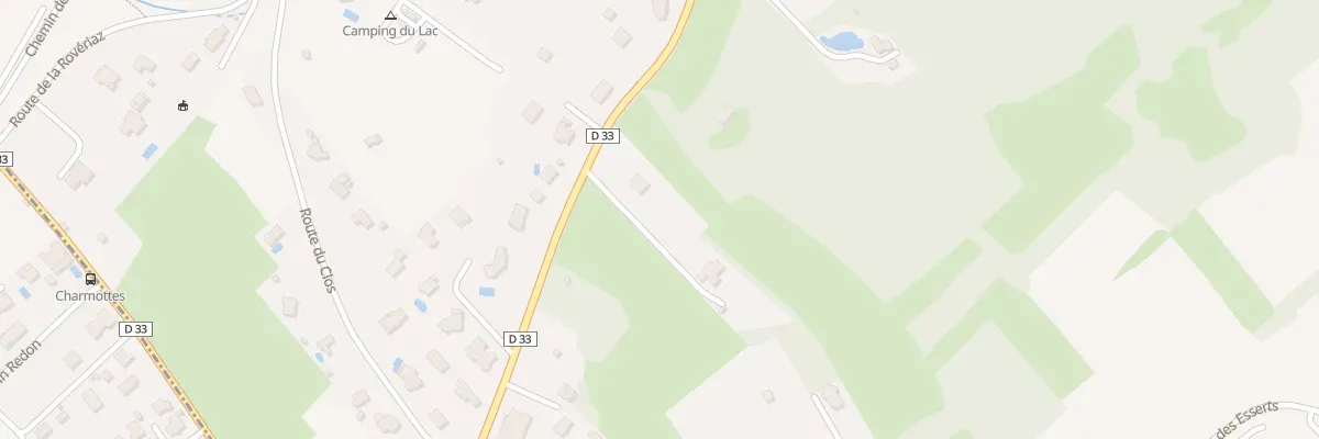 Plan du 989 Rte de Séchex à Anthy-sur-Léman