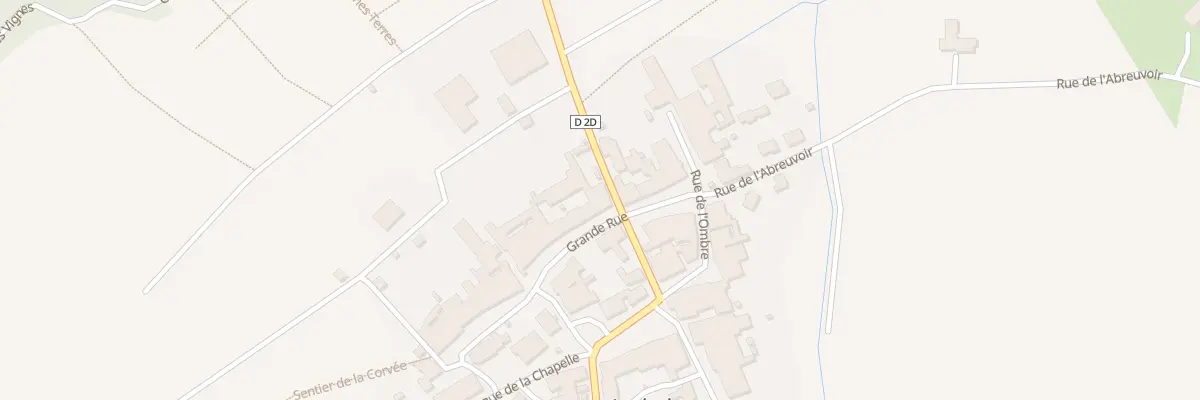 Plan du 10 Rue Grande Rue à Anthelupt