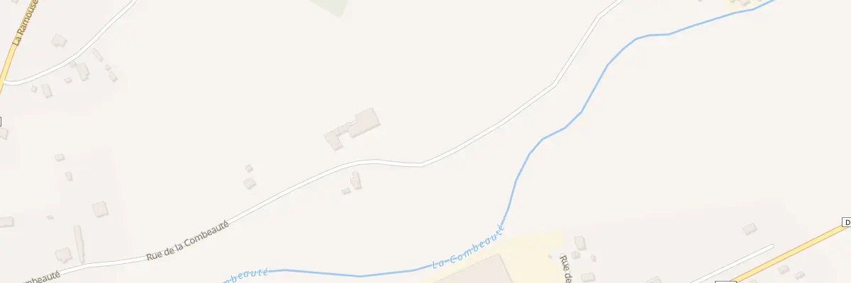 Plan du 23 Rue de la Combeauté à Fougerolles-Saint-Valbert