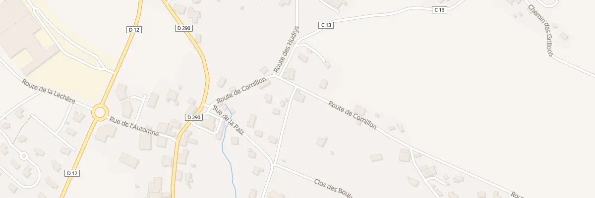 Plan du 166 Rte de Cornillon à Viuz-en-Sallaz
