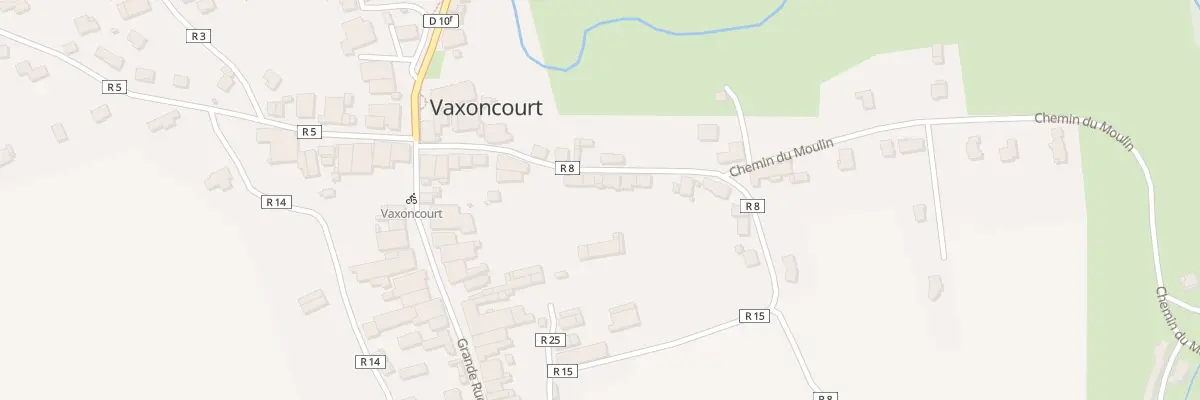Plan du 146 Rue du Moulin à Vaxoncourt