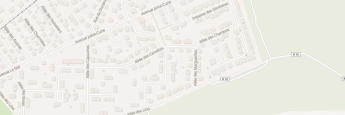 Plan du 3 All des Lys à Blainville-sur-l’Eau