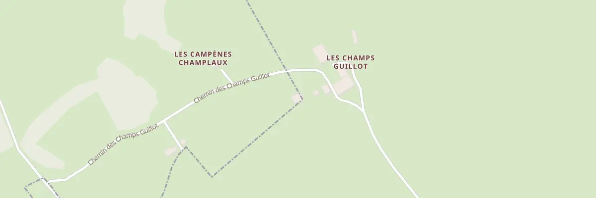 Plan du 5124 Champs Guillot à Passonfontaine