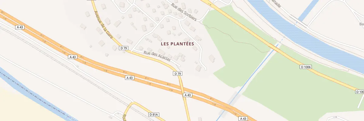 Plan du 167 Rue des Acacias à Saint-Julien-Mont-Denis