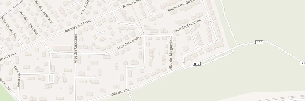 Plan du 5 All des Lys à Blainville-sur-l’Eau