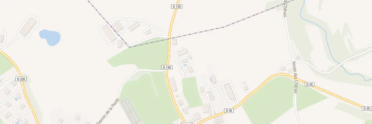 Plan du 33 All de Pantheux à Fessy