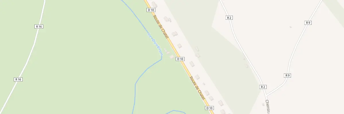 Plan du 607 Rte de Châtel à Vaxoncourt