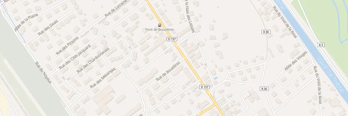 Plan du 107 Rue de Lorraine Thaon à Thaon-les-Vosges