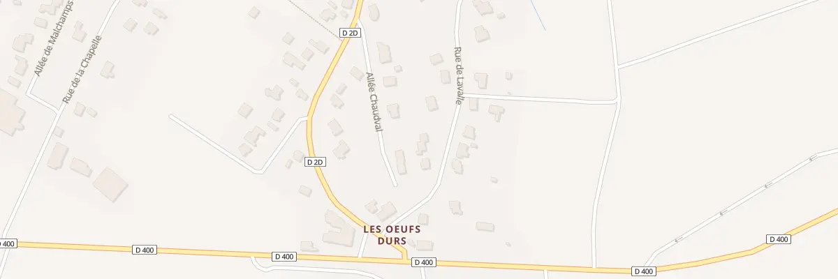 Plan du 42 Rue de Lavalle à Anthelupt