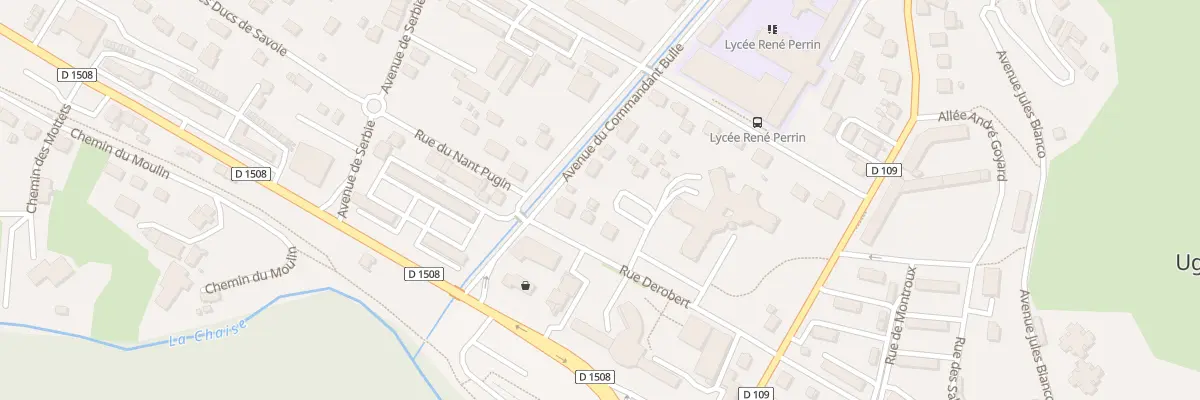 Plan du 49 Rue Marc Rollet à Ugine