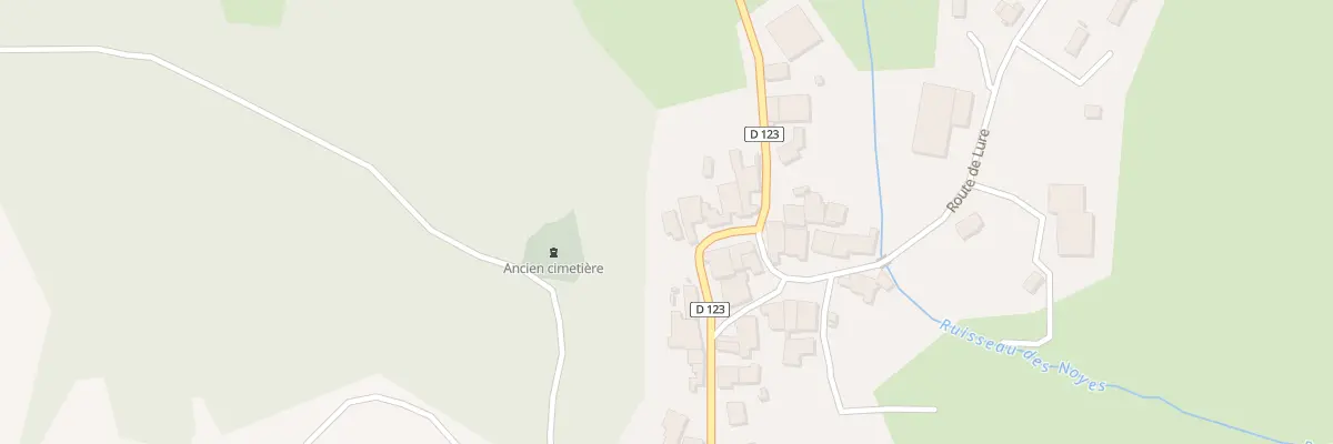 Plan du 17 Grande Rue à Aillevans