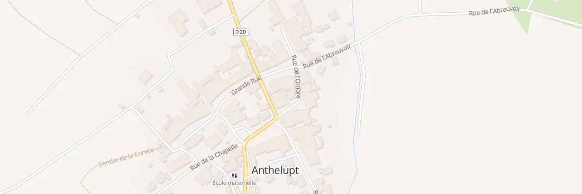 Plan du 6 Rue de l’Ombre à Anthelupt