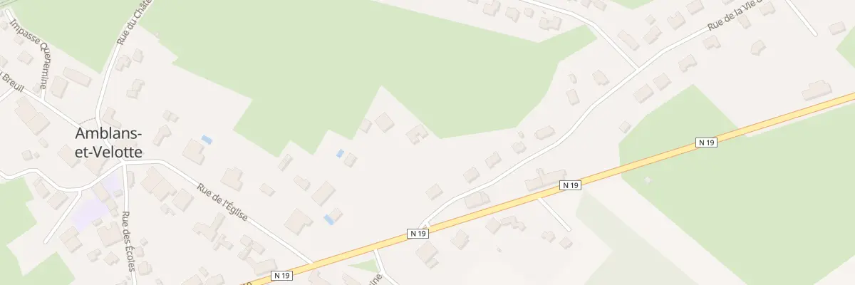 Plan du 1B Rue de la Vie de Velotte à Amblans-et-Velotte