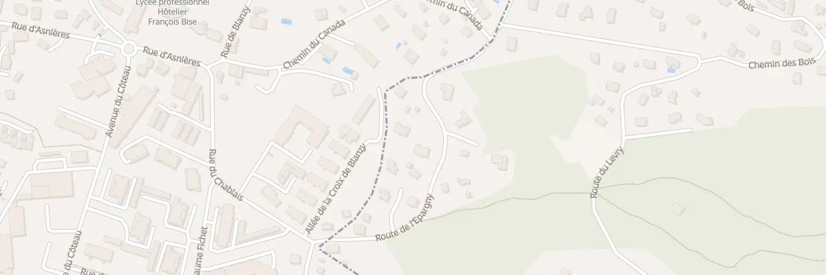 Plan du 233 Rte de l’Epargny à Ayse
