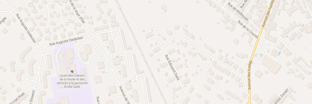 Plan du 25 Rue Edouard Diehl à Thaon-les-Vosges