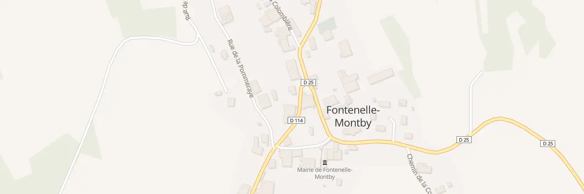Plan du 4 Rue du Mouthier à Fontenelle-Montby