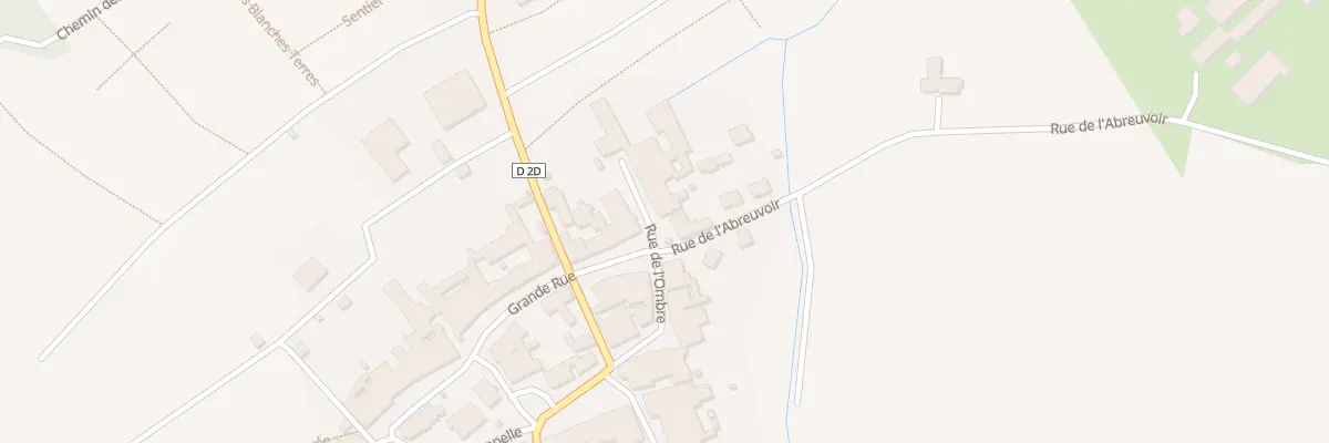 Plan du Village à Anthelupt