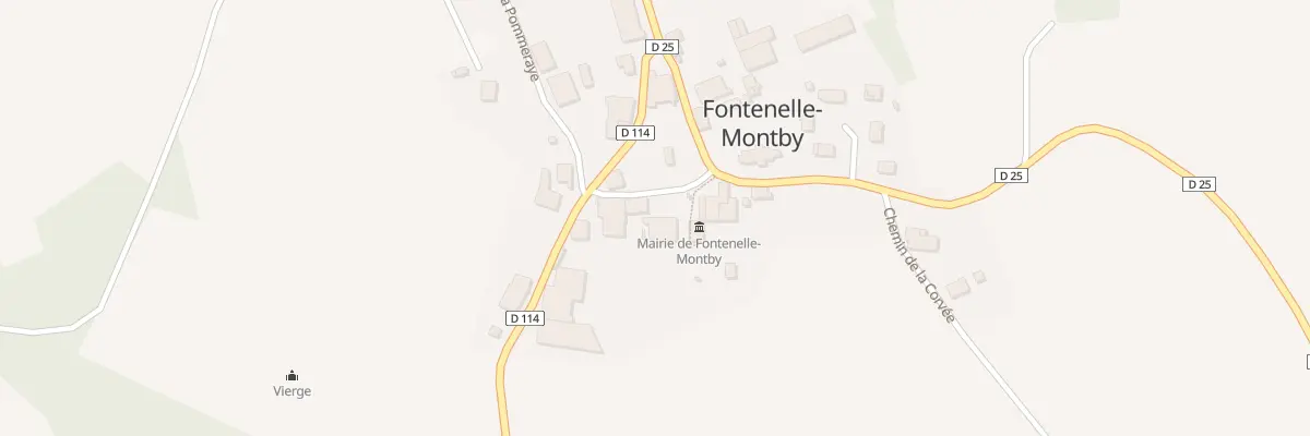 Plan du 3 Rue de la Vie de Médée à Fontenelle-Montby