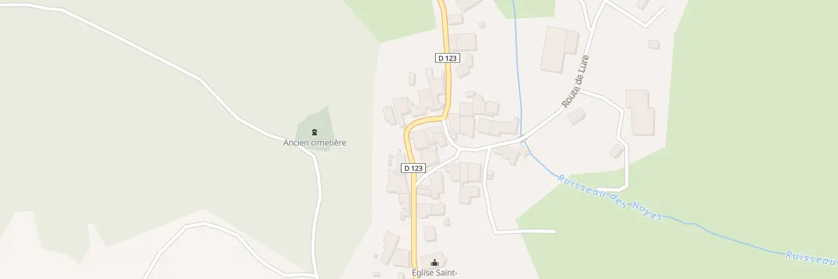 Plan du 18 Grande Rue à Aillevans