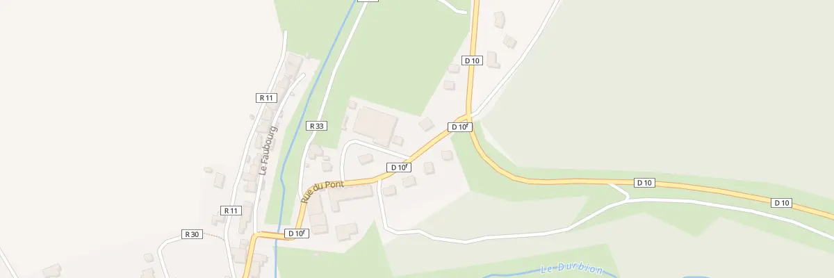 Plan du 221 Rue du Pont à Vaxoncourt