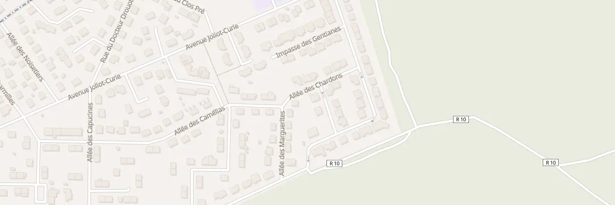 Plan du 4 All des Chardons à Blainville-sur-l’Eau