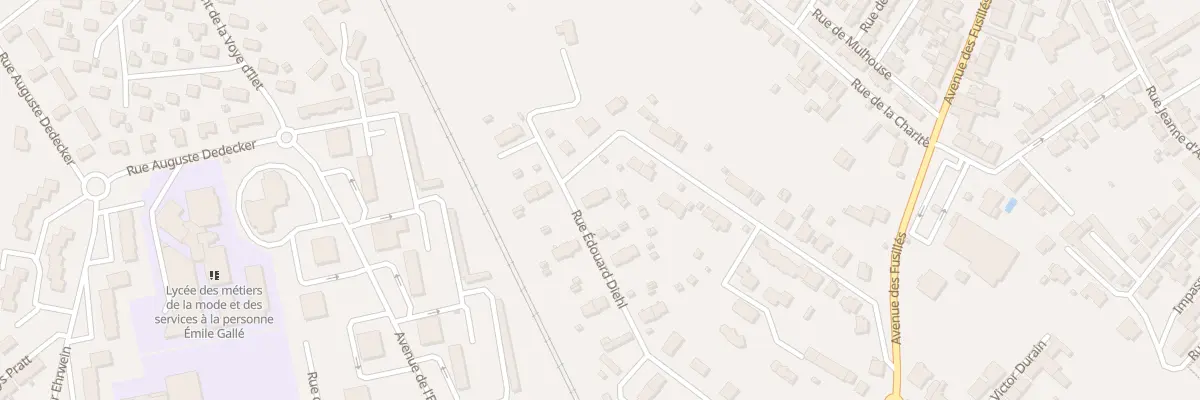 Plan du 30 Rue Edouard Diehl à Thaon-les-Vosges