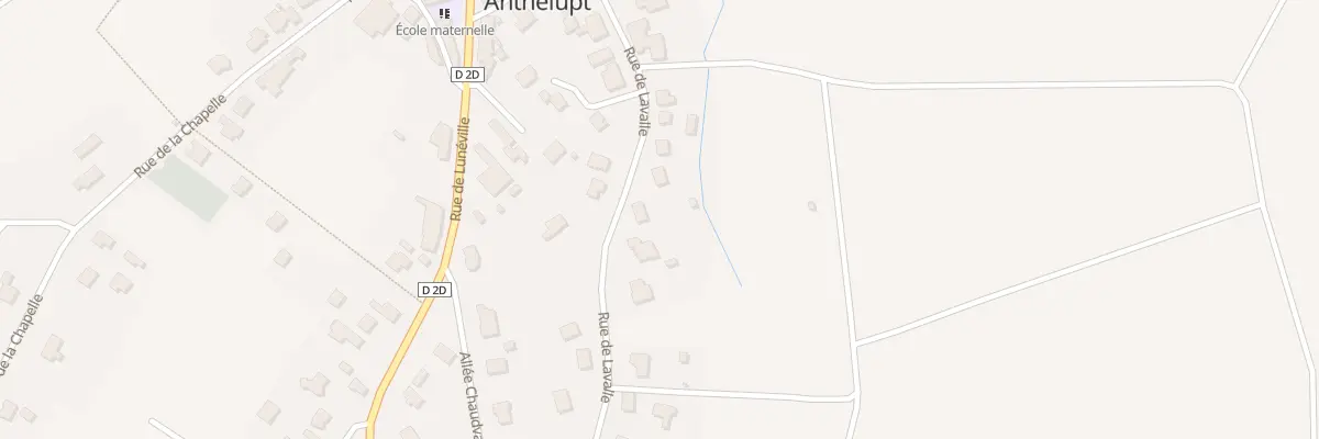 Plan du 27 Rue de Lavalle à Anthelupt