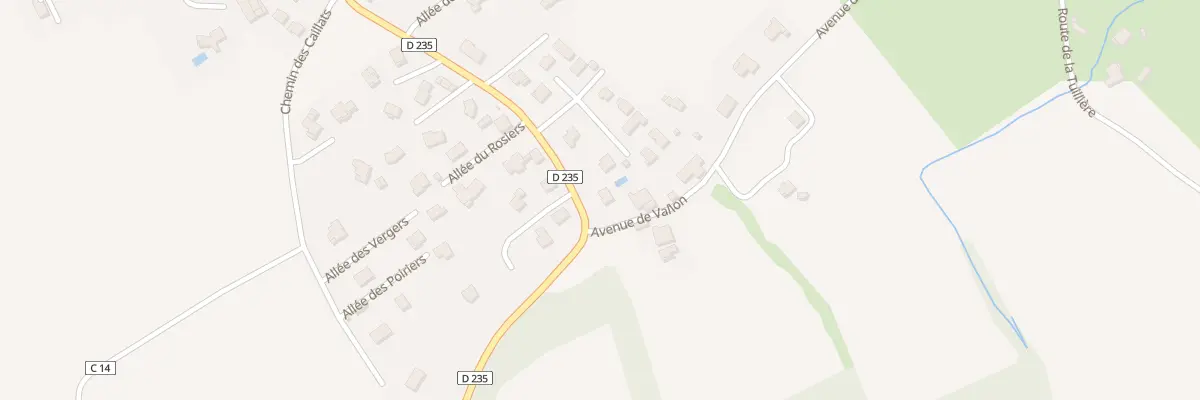 Plan du 403 Rte de Marcy à Fessy