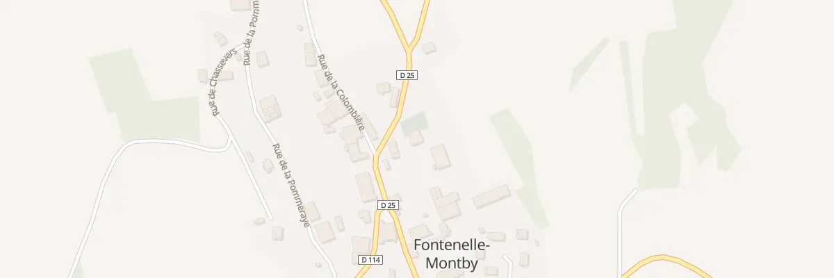 Plan du 4 Rue du Marronnier à Fontenelle-Montby