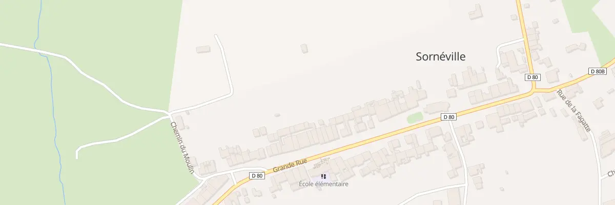 Plan du 25B Gr Grande Rue à Sornéville